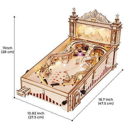 Andy's Room - DIY 3D Wooden Puzzle Pinball Machine