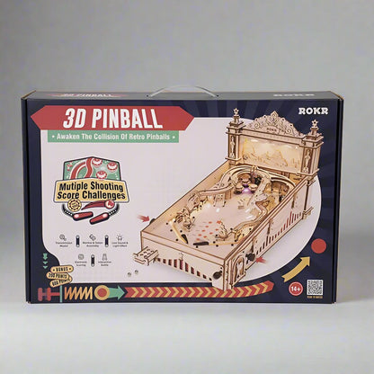 Andy's Room - DIY 3D Wooden Puzzle Pinball Machine