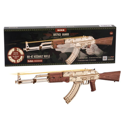 Justice Guard - 3D Wooden Assembly Automatic AK-47