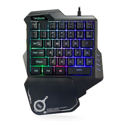 Hook - One-Handed RGB Backlit Mechanical Gaming Keyboard