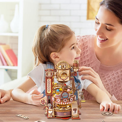 Charlie's Creation - 3D Wooden Marble Chocolate Factory Puzzle