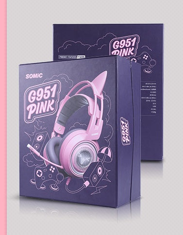 Lucky Chloe's Headset - G951 Cat Ear Gaming Headphones