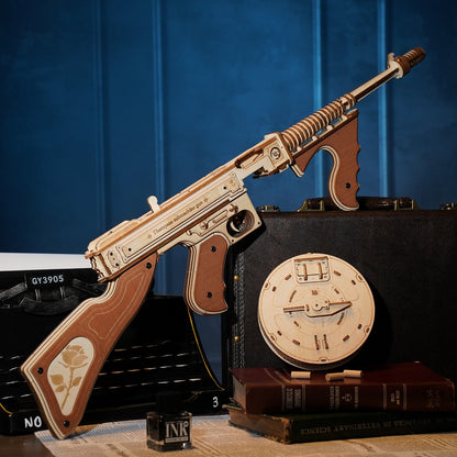 Pinstripe's Protector - Wooden Thompson Submachine Gun