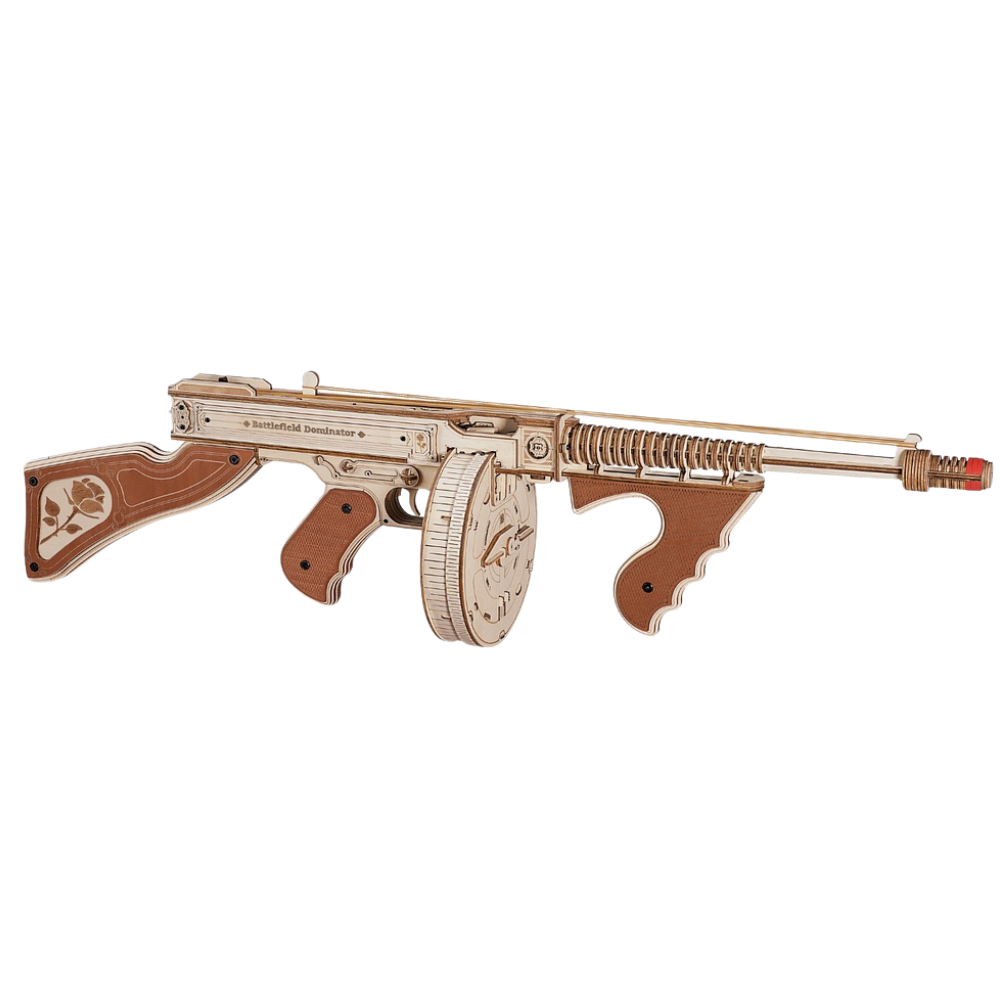 Pinstripe's Protector - Wooden Thompson Submachine Gun