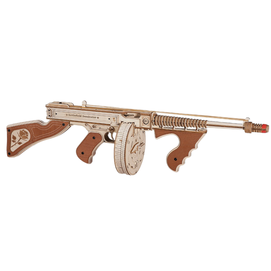 Pinstripe's Protector - Wooden Thompson Submachine Gun