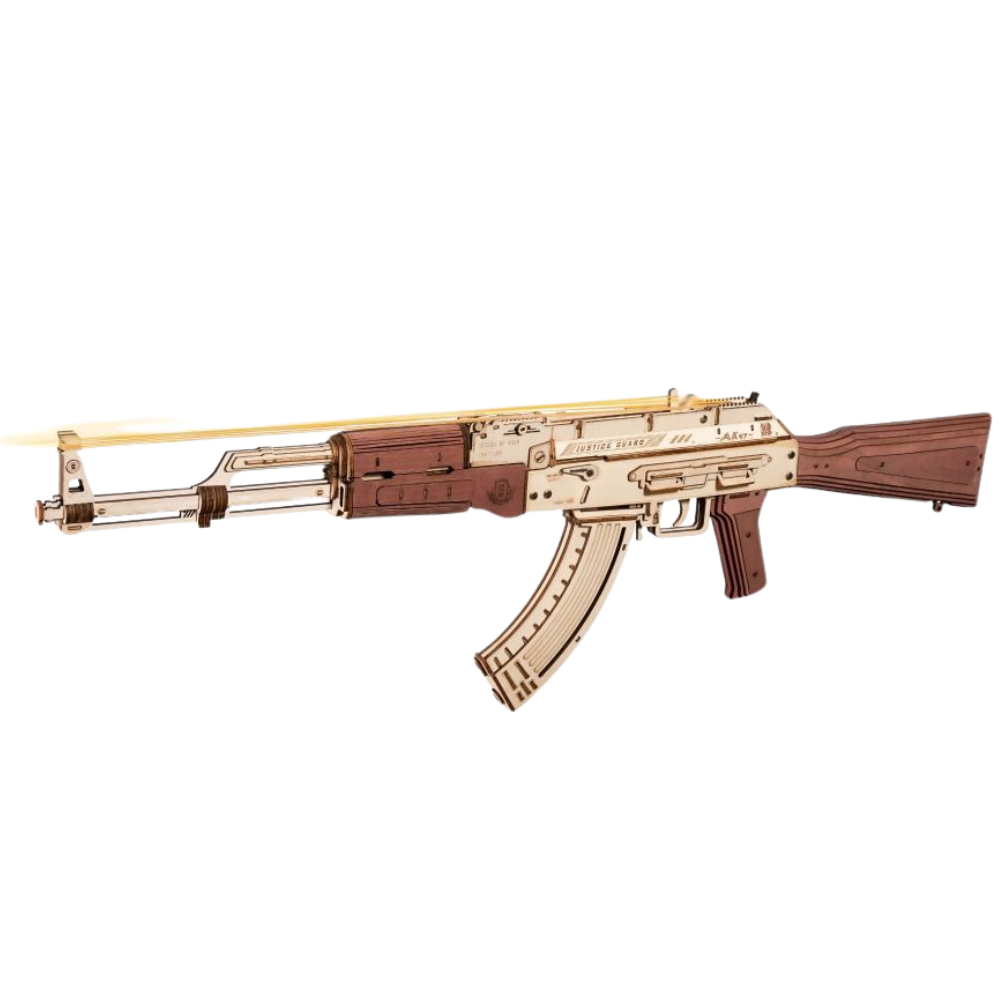 Justice Guard - 3D Wooden Assembly Automatic AK-47