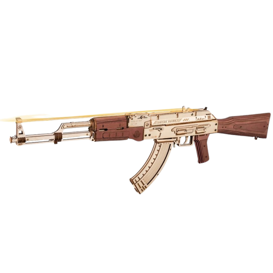 Justice Guard - 3D Wooden Assembly Automatic AK-47