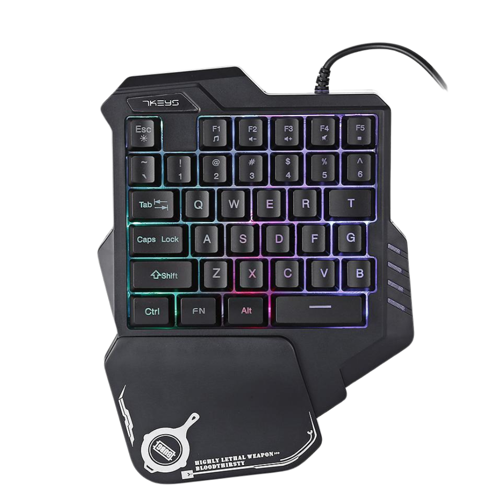 Hook - One-Handed RGB Backlit Mechanical Gaming Keyboard