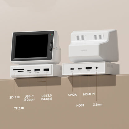 Combot - Mini Computer Secondary Screen Desktop Expansion Dock Chassis